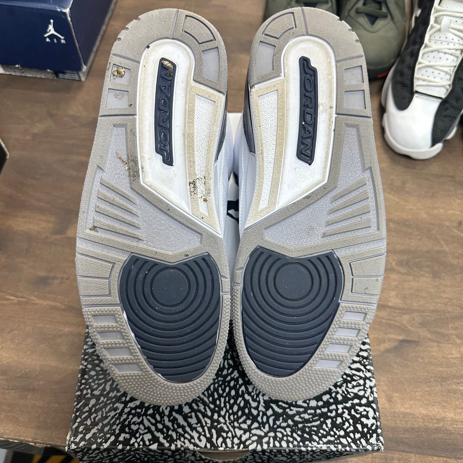 Midnight Navy Jordan 3 (USED)