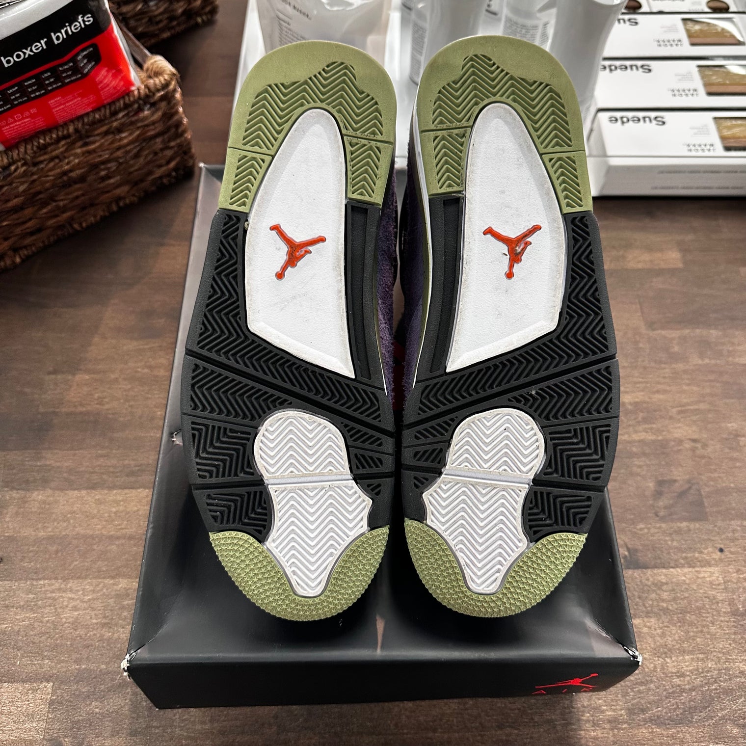 (W) Canyon Purple Jordan 4 (USED)