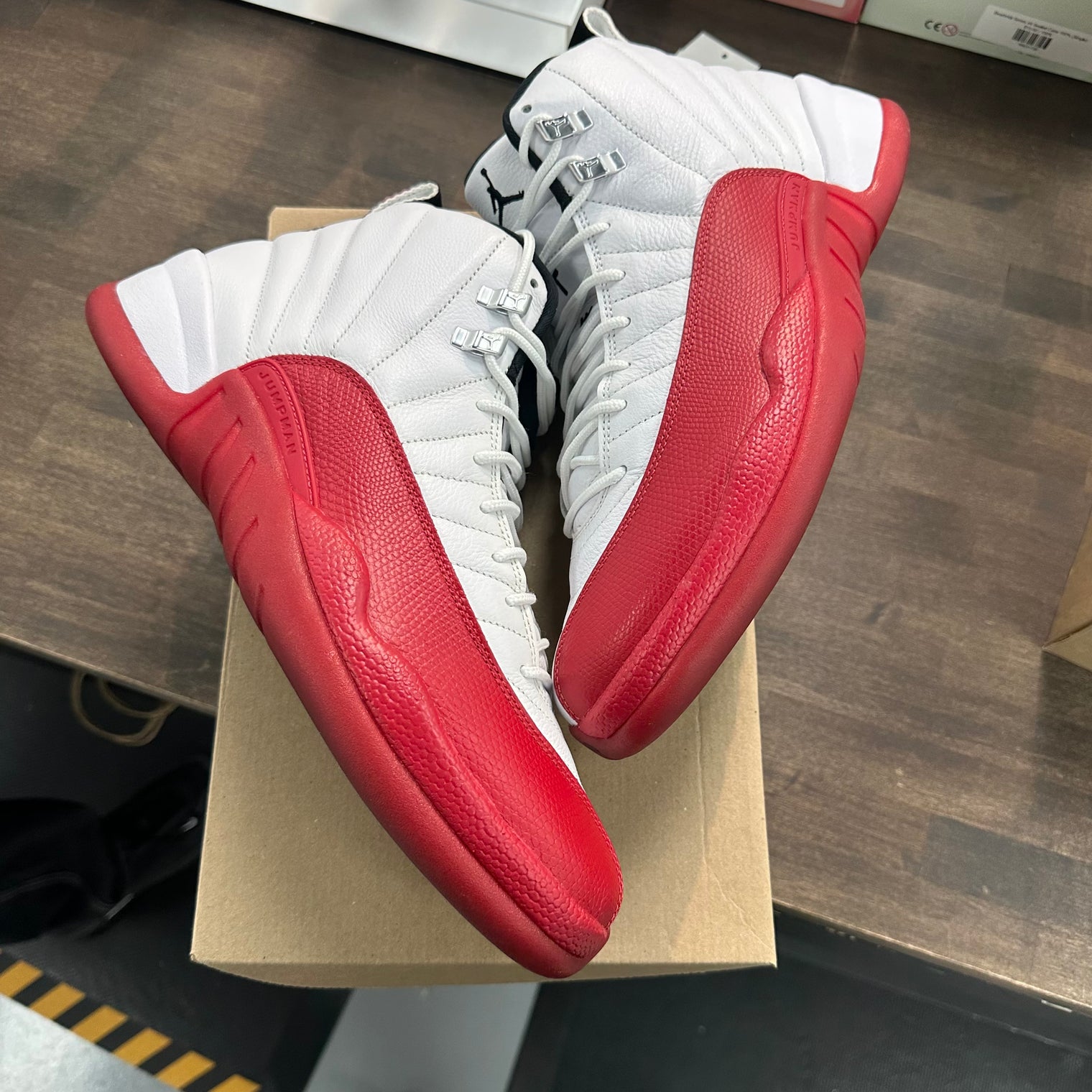 Cherry Jordan 12 (USED,No Box)