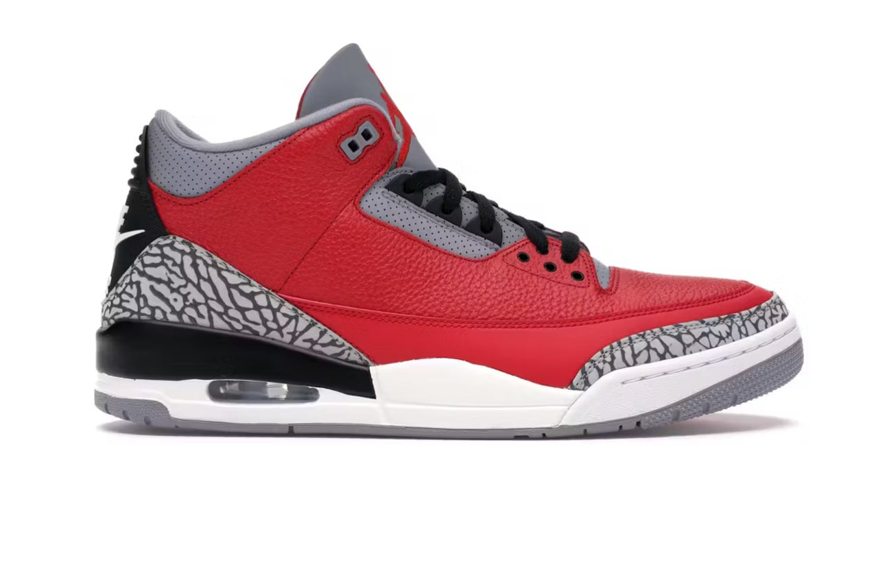 Unite Red Jordan 3 Retro (Replacement Box)