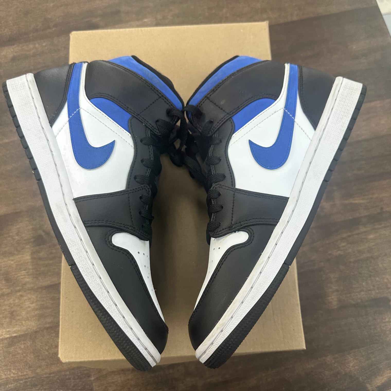 Racer Blue Jordan 1 Mid (USED, No Box)