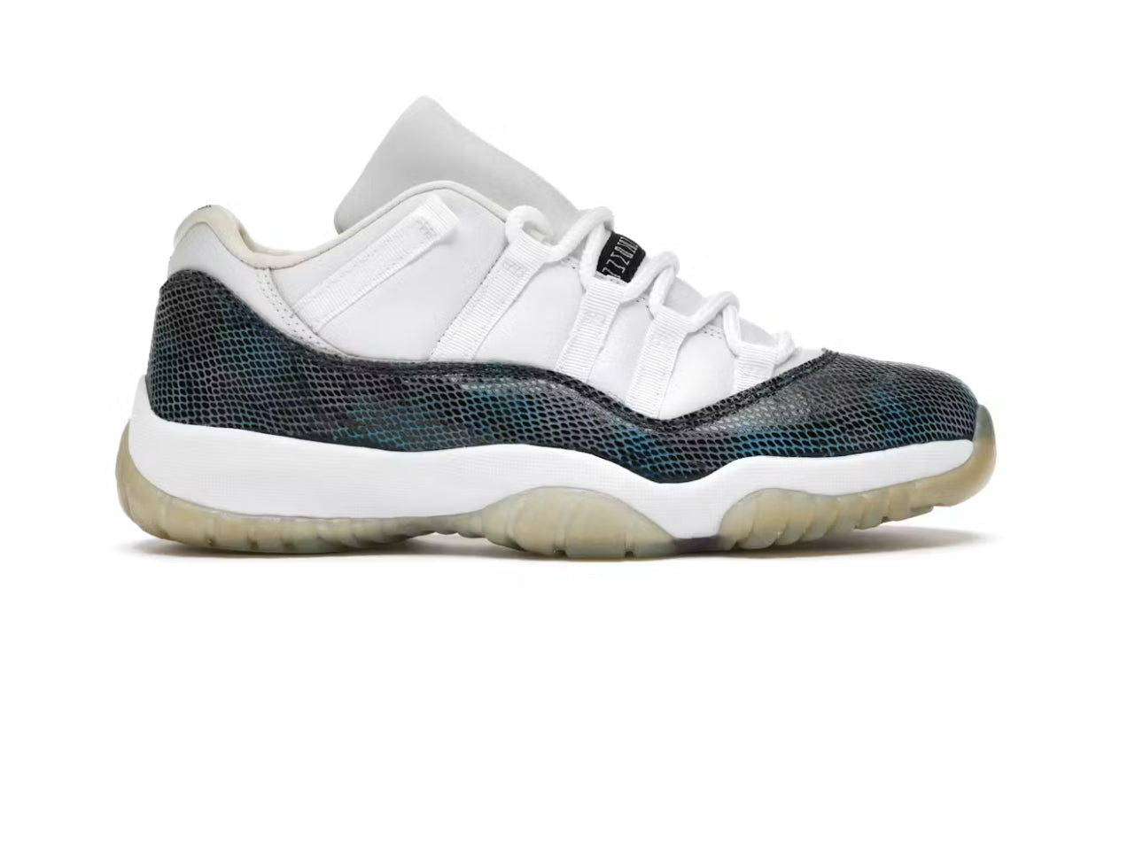 Snakeskin Navy Jordan 11 Low