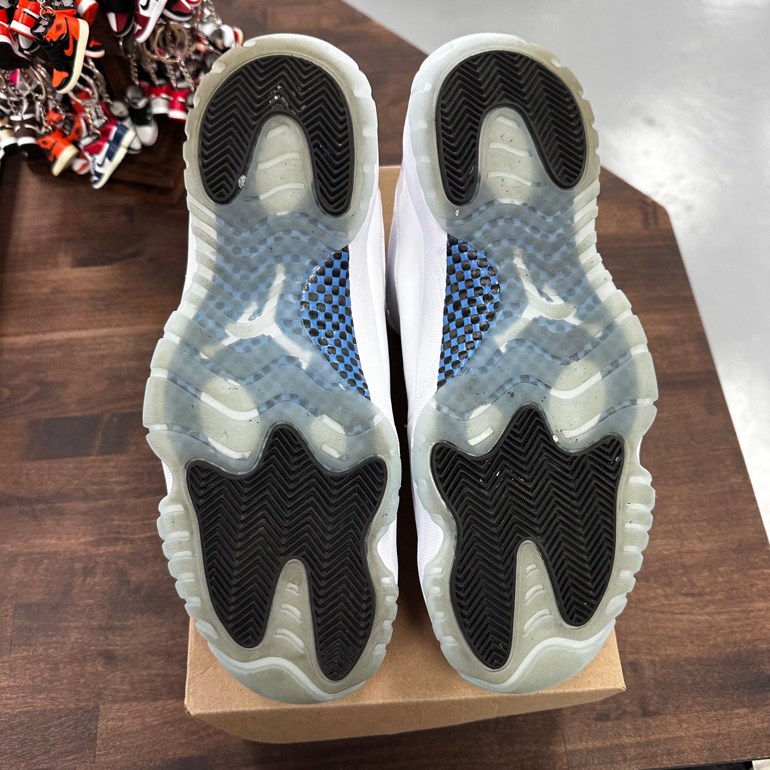 Legend Blue Jordan 11 Low (USED, No Box)