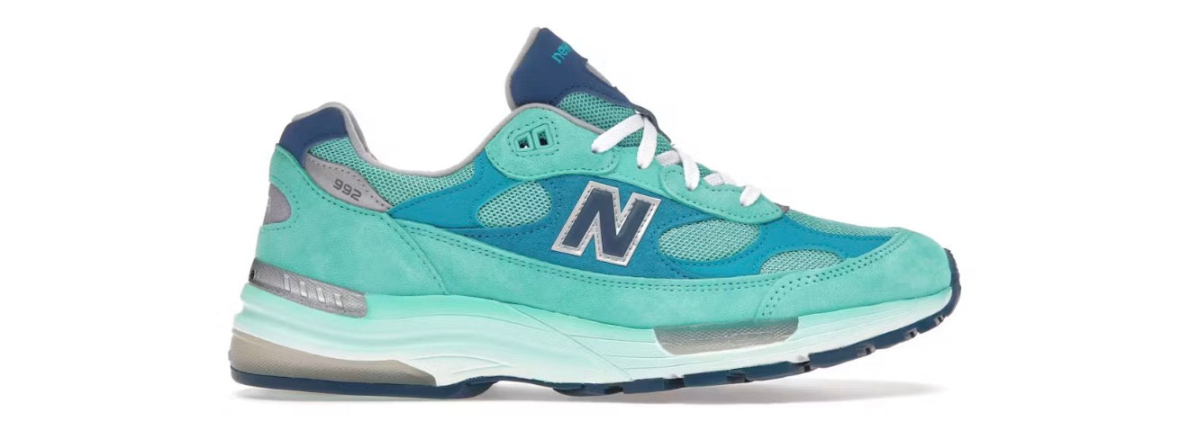 MiUSA Blue Silver Metallic New Balance 992