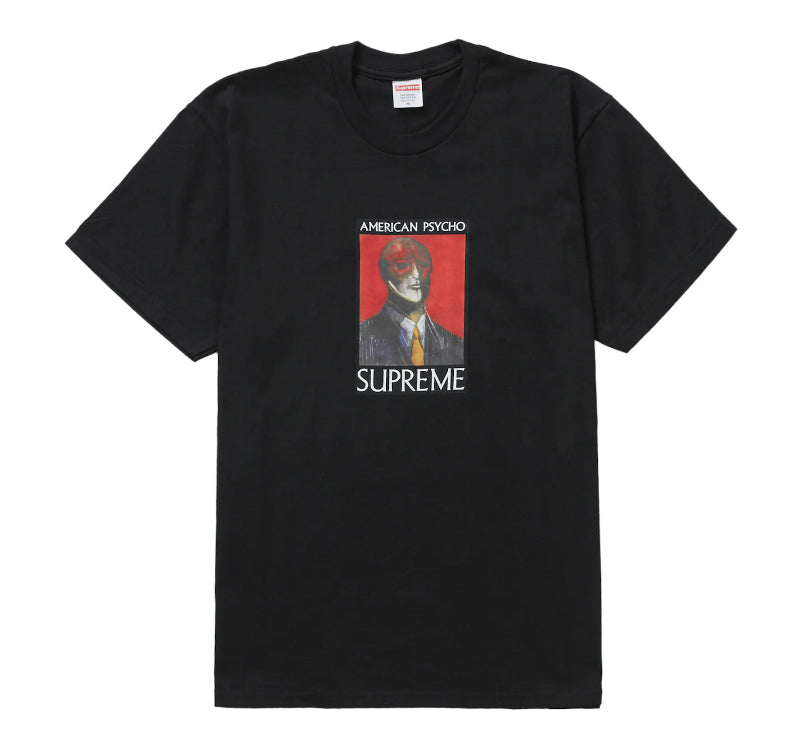 Supreme American Psycho Tee Black
