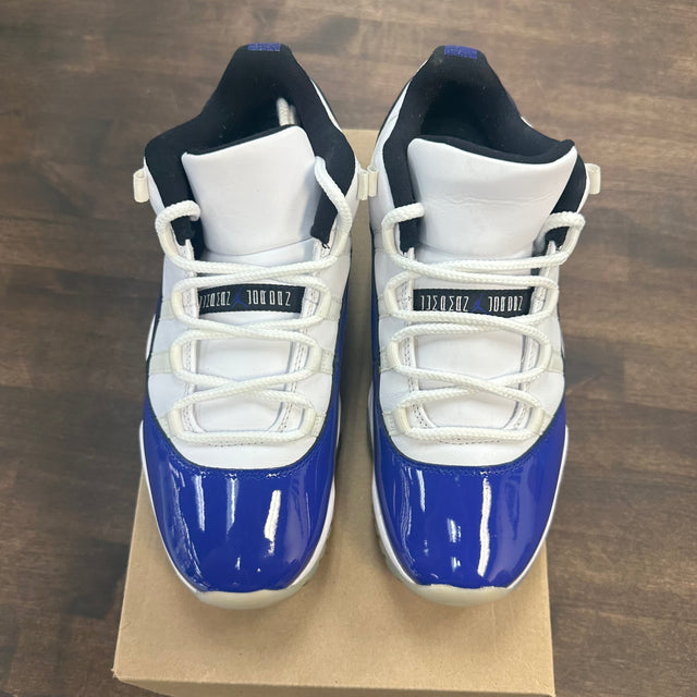 White Concord Jordan 11 Low (USED,NO BOX)