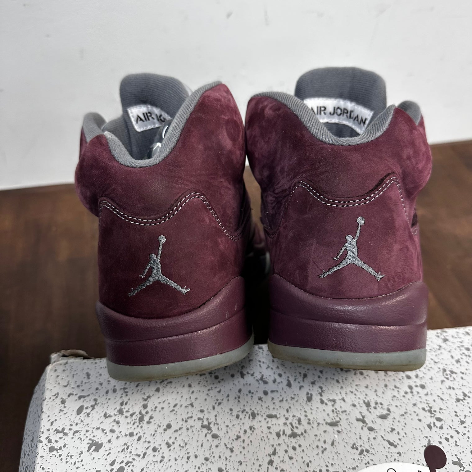 Burgundy Jordan 5 (USED)