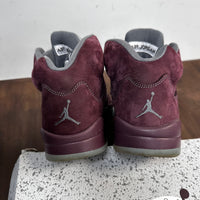 Burgundy Jordan 5 (USED)