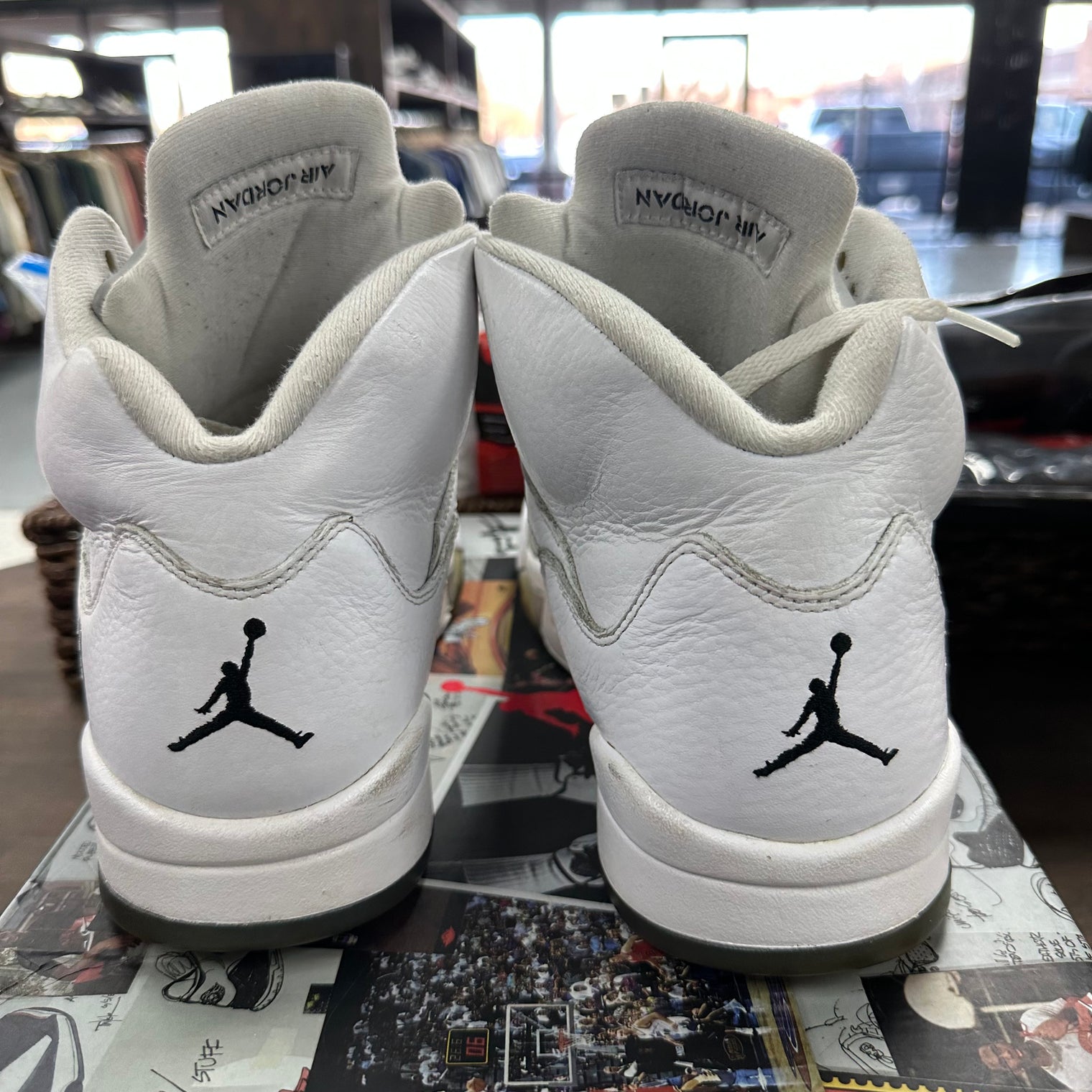 Metallic Jordan 5 (USED, No Box)