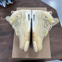 Off White Jordan 4 Sail (W) (USED, No Box, No Insoles)