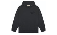 Fear of God Essentials Hoodie Black Stretch Limo (SS22)