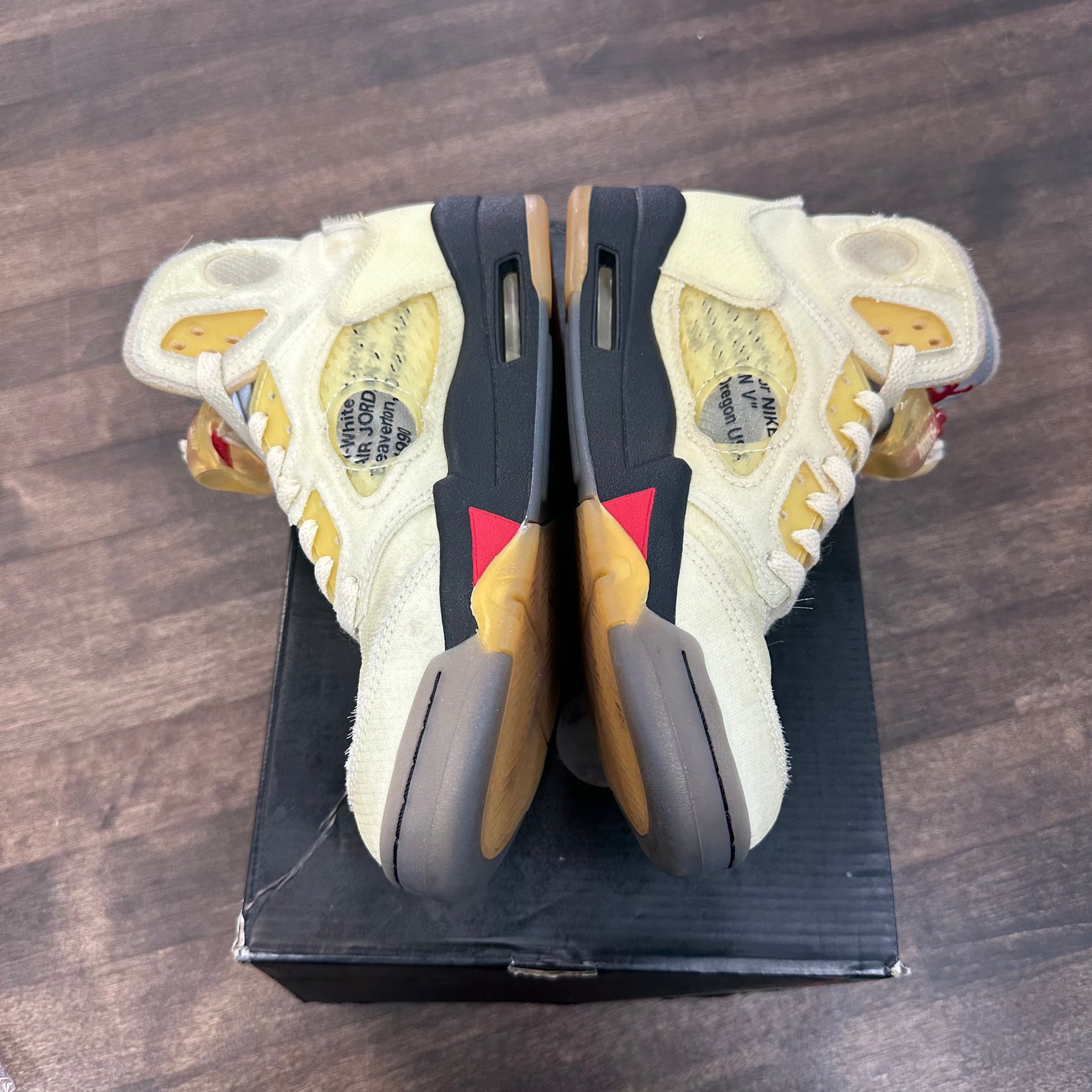 Off-White Jordan 5 Sail (USED)