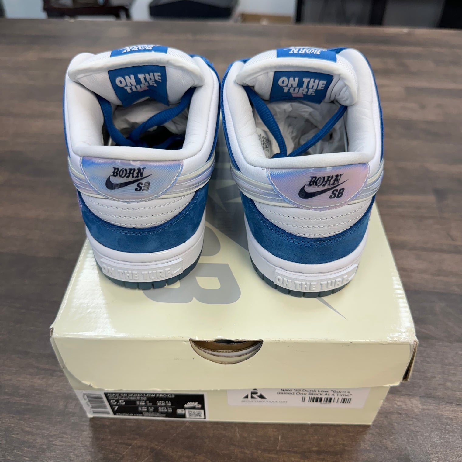 Nike SB Dunk Low Born X Raised One Block At A Time (USED)