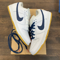 Nike Dunk SB Orange Label White Navy (USED)