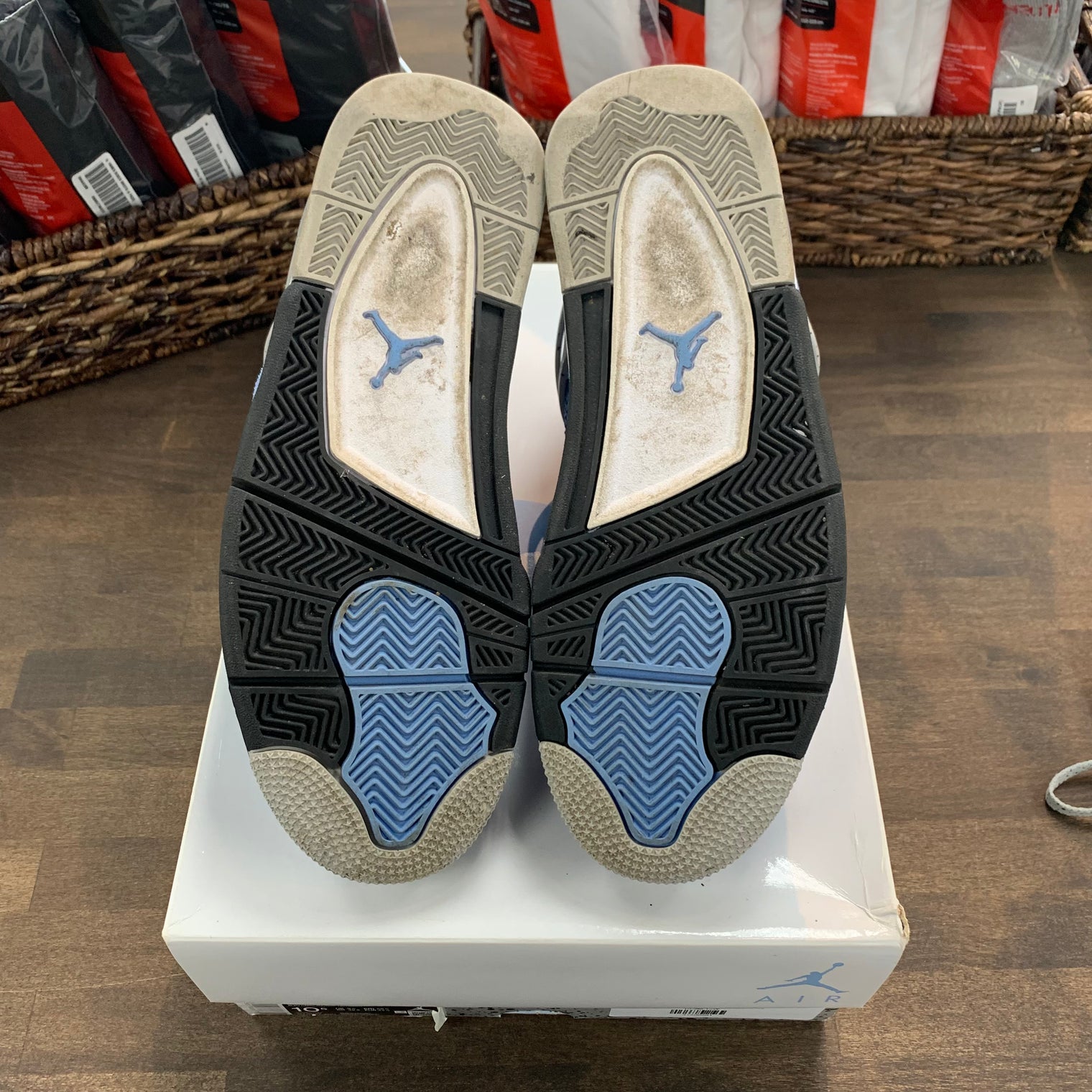 University Blue Jordan 4 (USED)