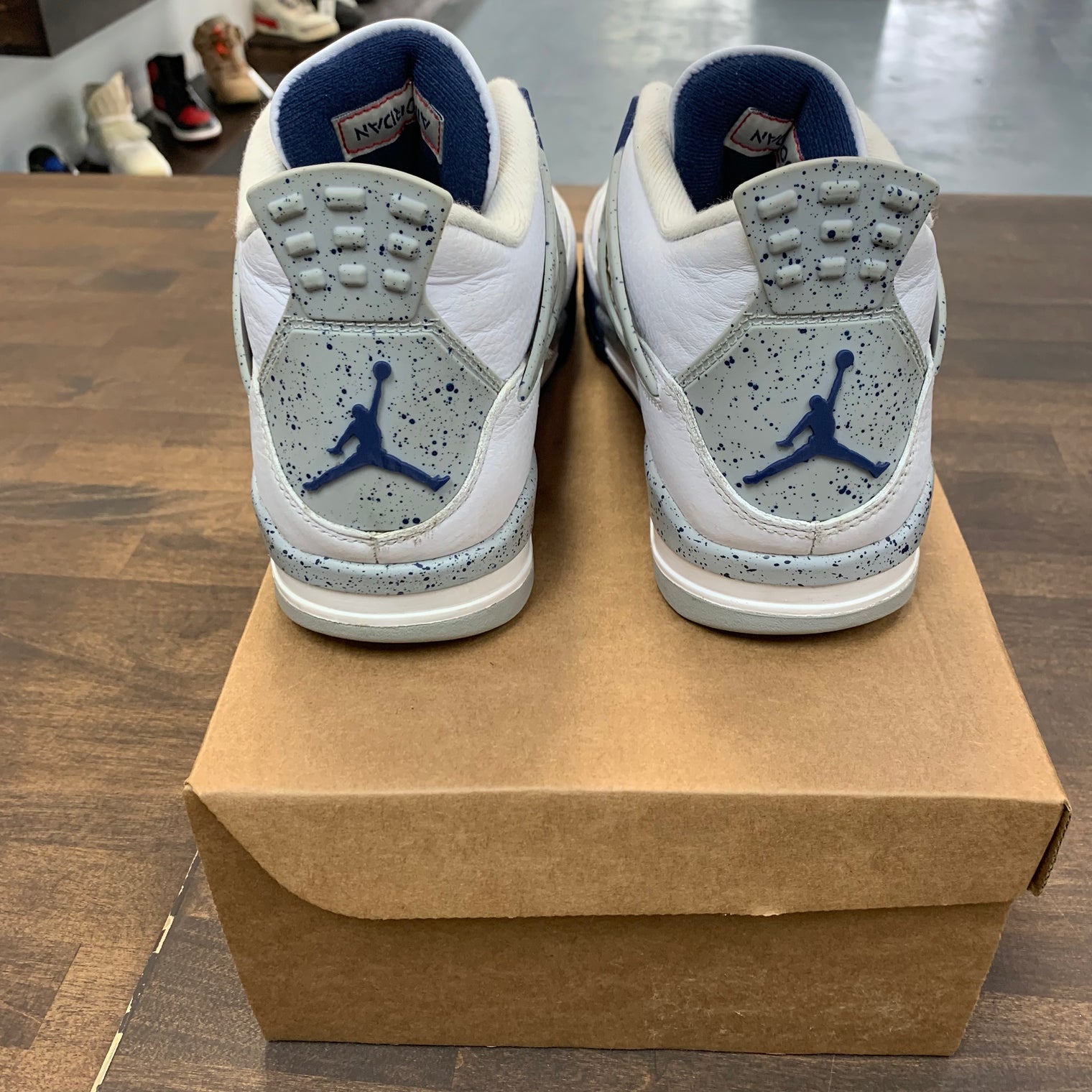Midnight Navy Jordan 4 (USED,No Box)