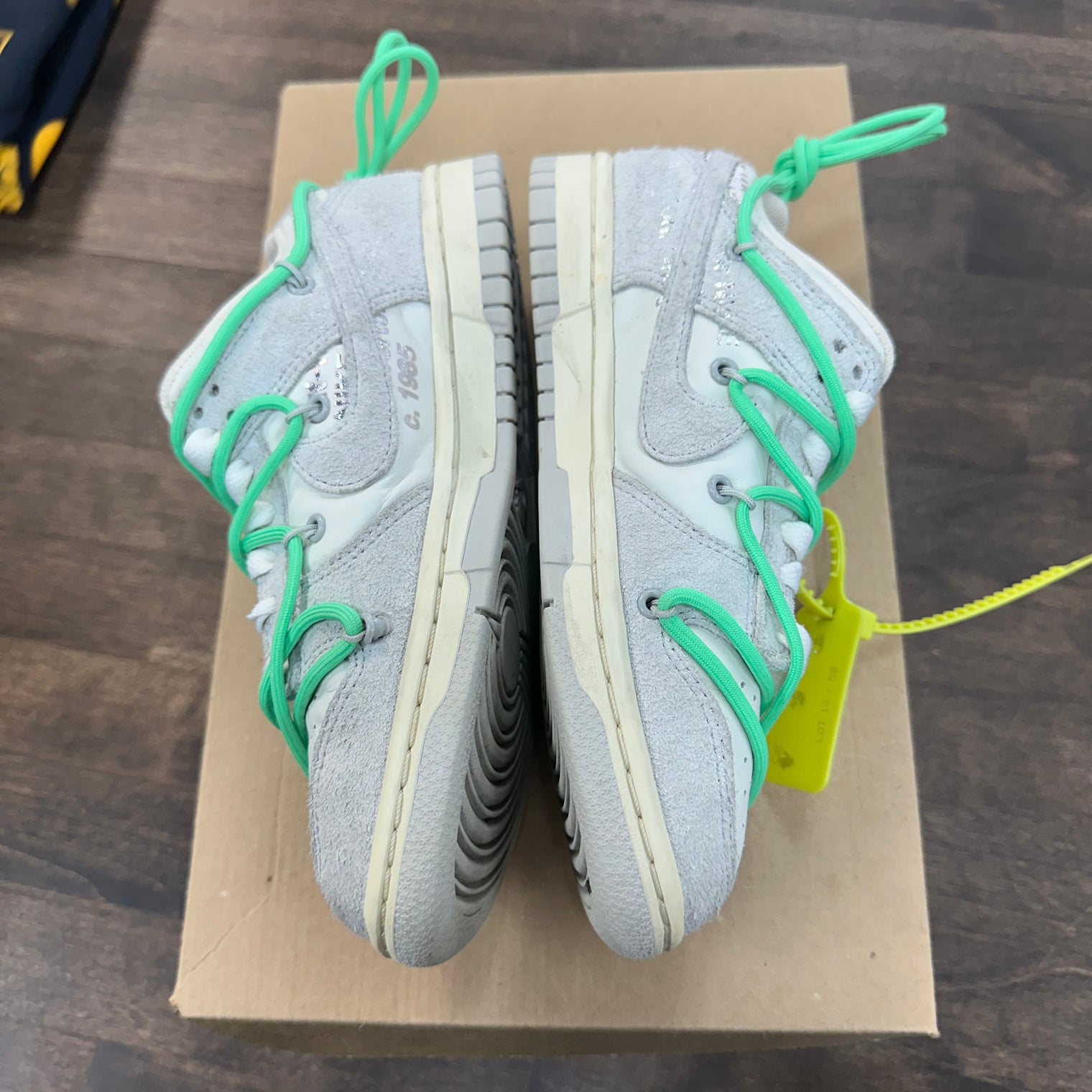 Lot 14 of 50 Off-White Dunk Low (USED, no box)