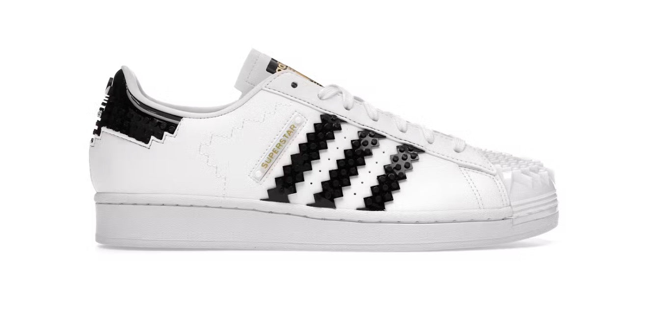 LEGO White Black Adidas Superstar