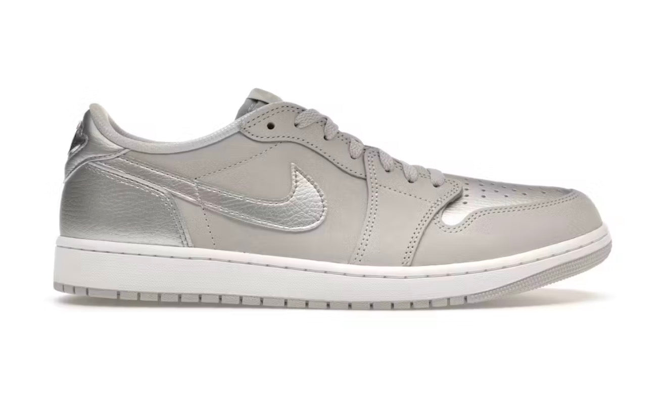 Metallic Silver Jordan 1 Low OG