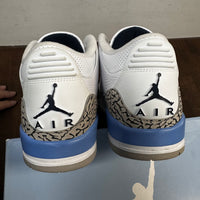 UNC Jordan 3 (USED)