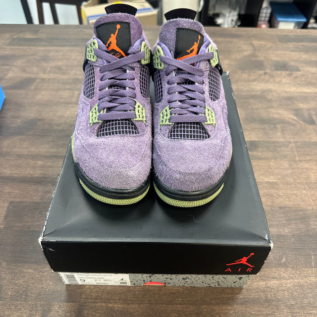 Canyon Purple Jordan 4 (W)(USED)