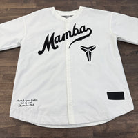 Kobe Mamba Baseball Jersey White (USED)