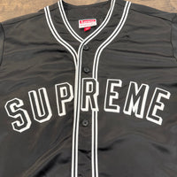 Supreme Mitchell & Ness Satin Baseball Jersey (USED)