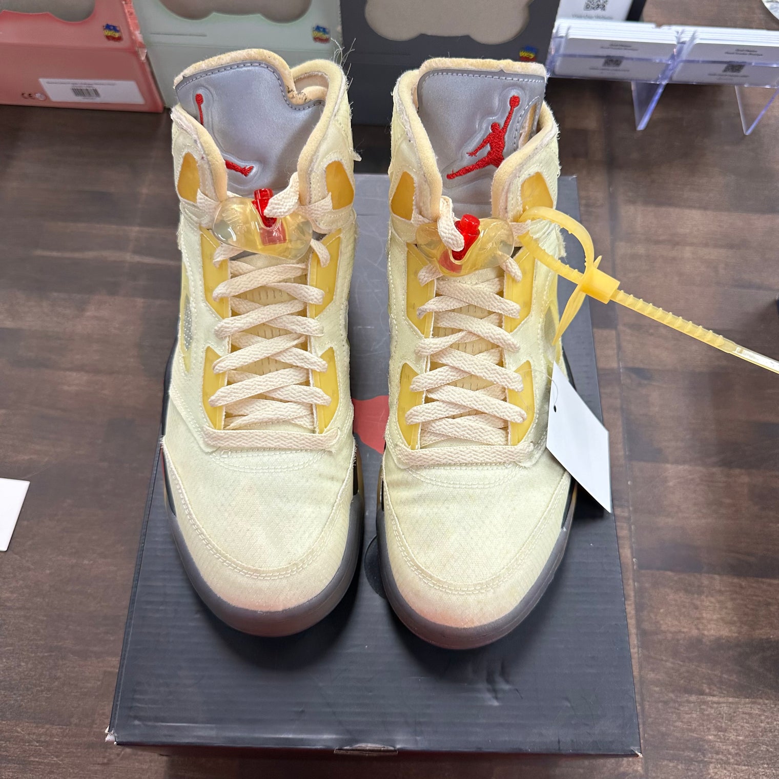Sail Off-White Jordan 5 (USED)