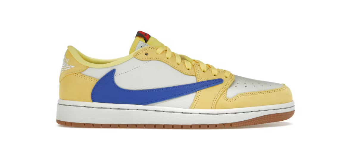 (W) Canary Travis Scott Jordan 1 Low OG
