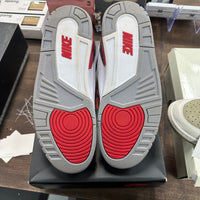 Fire Red Jordan 3 (USED)