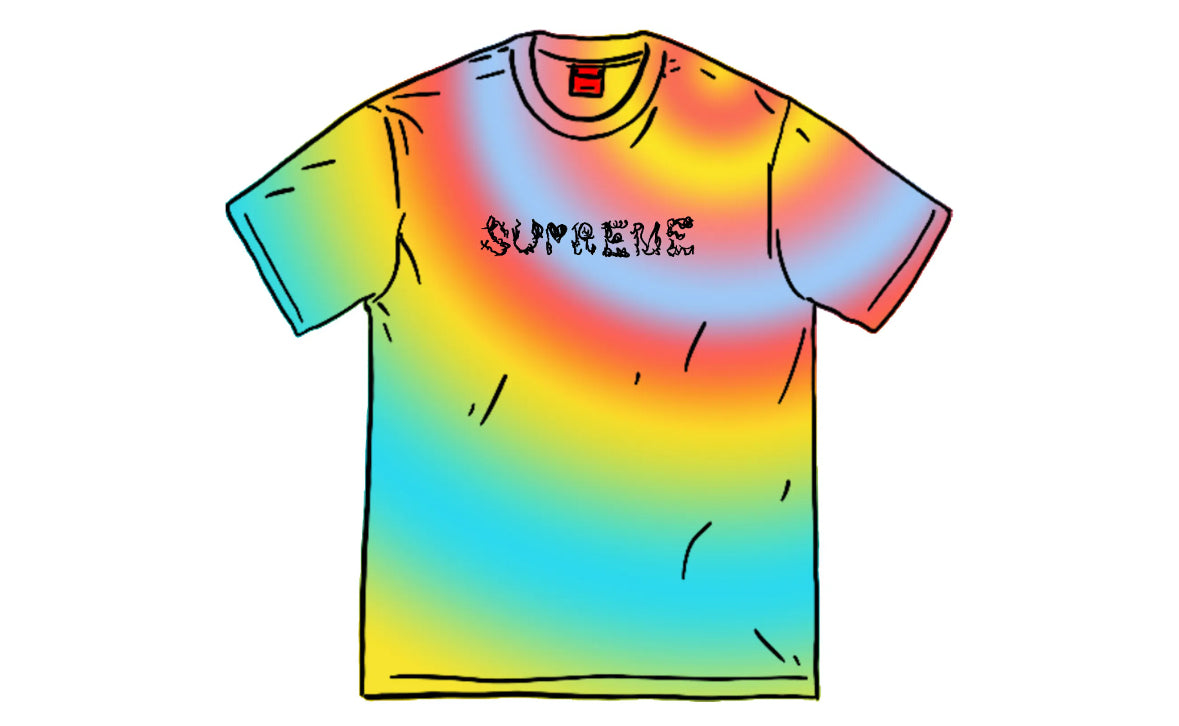 Supreme Morph Tee Tie Dye