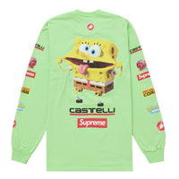 SpongeBob Supreme Castelli Racing L/S Tee Green