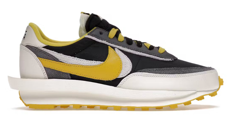 Sacai Undercover Nike LdWaffle Black Bright Citron