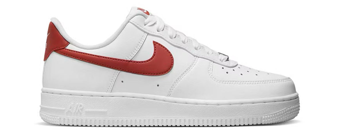 White Rugged Orange Air Force 1 07 (W)