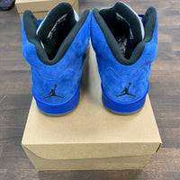 Blue Suede Jordan 5 Retro (USED,No Box)