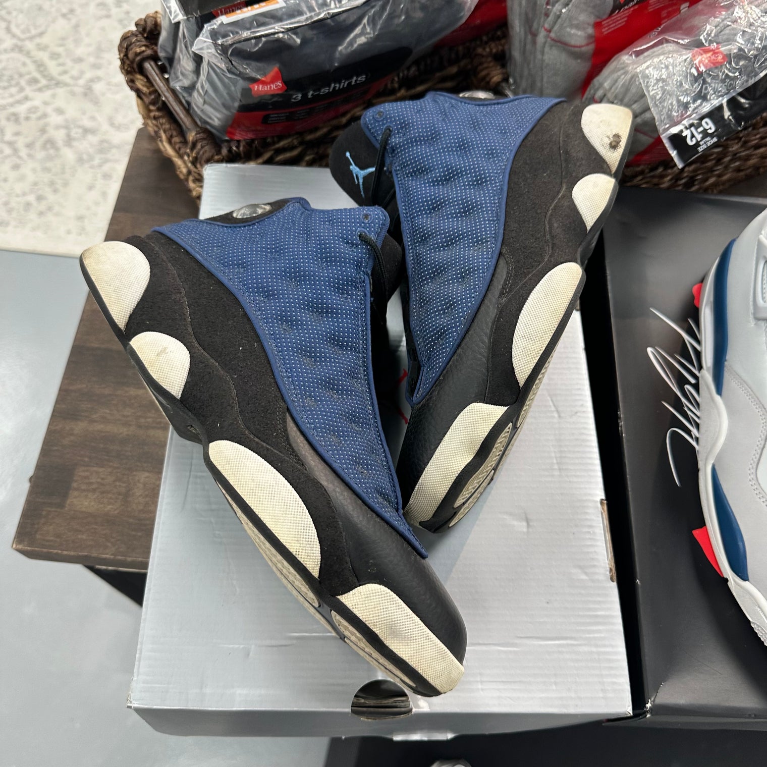 Brave Blue Jordan 13 (USED)