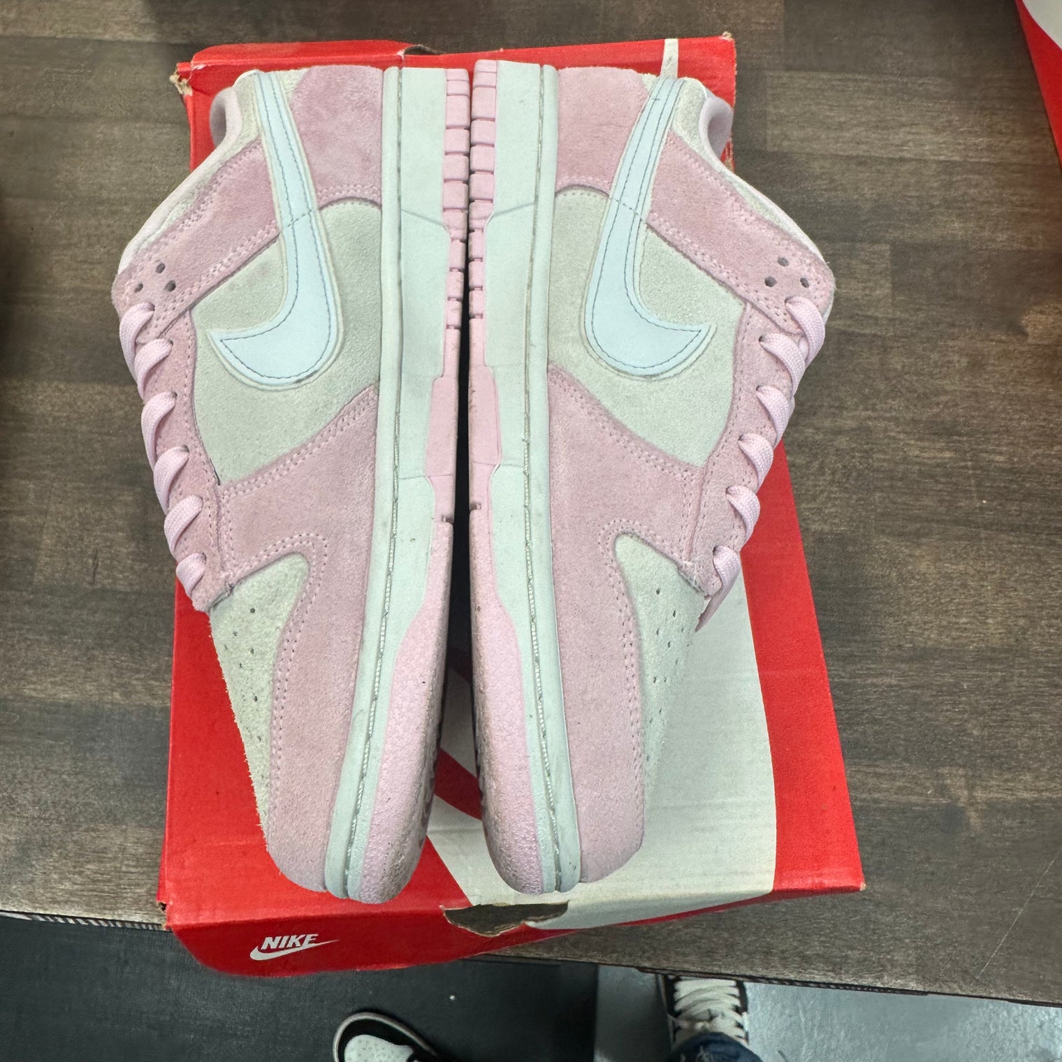 Pink Foam LX Dunk Low (W) (USED)