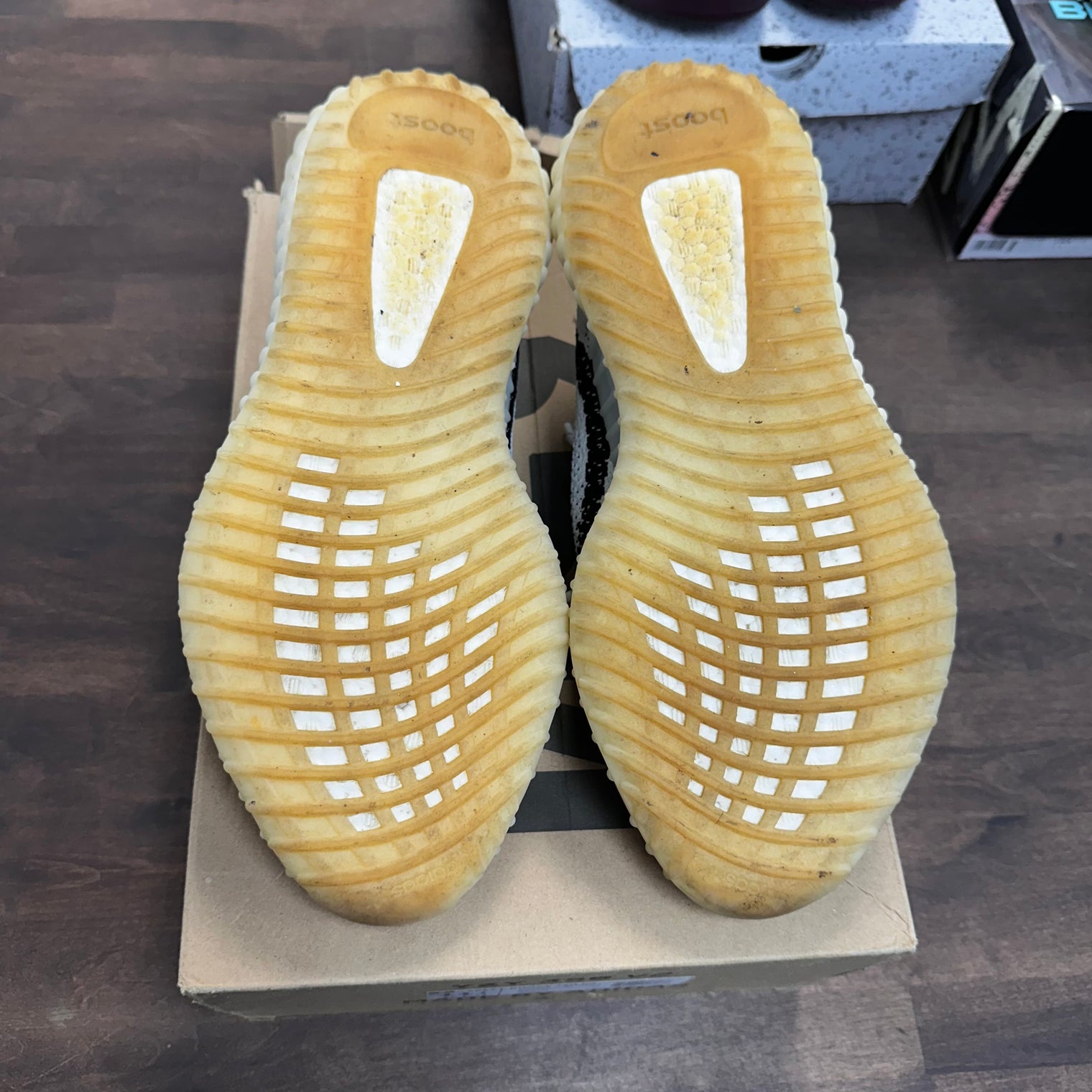 Zebra Yeezy 350 (USED)
