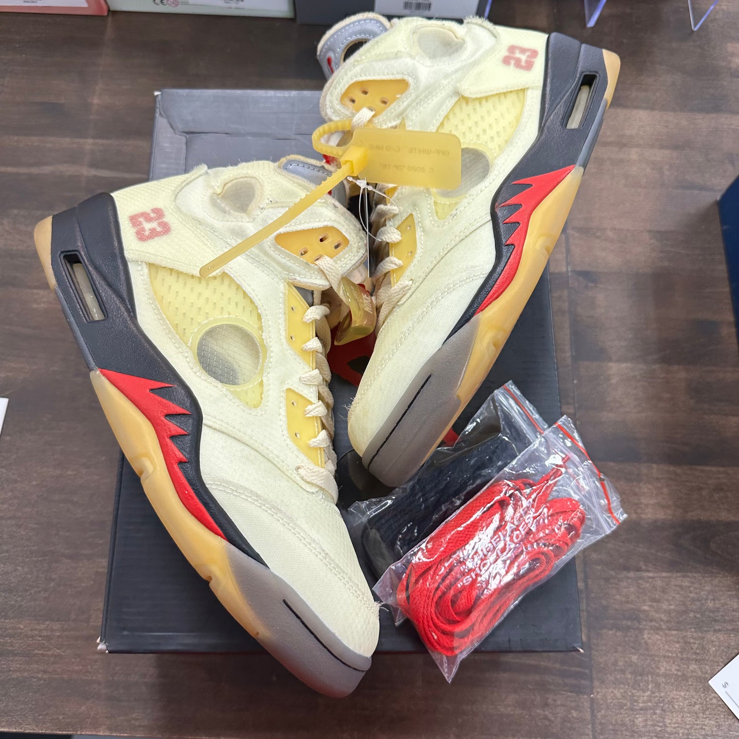 Sail Off-White Jordan 5 (USED)
