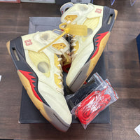 Sail Off-White Jordan 5 (USED)