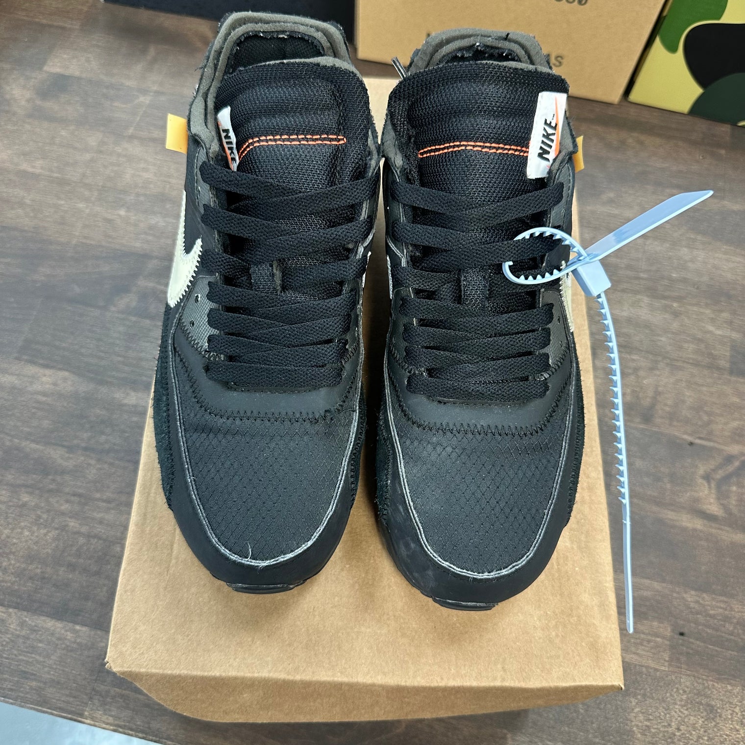 Black Off White Air Max 90 (USED, No Box)