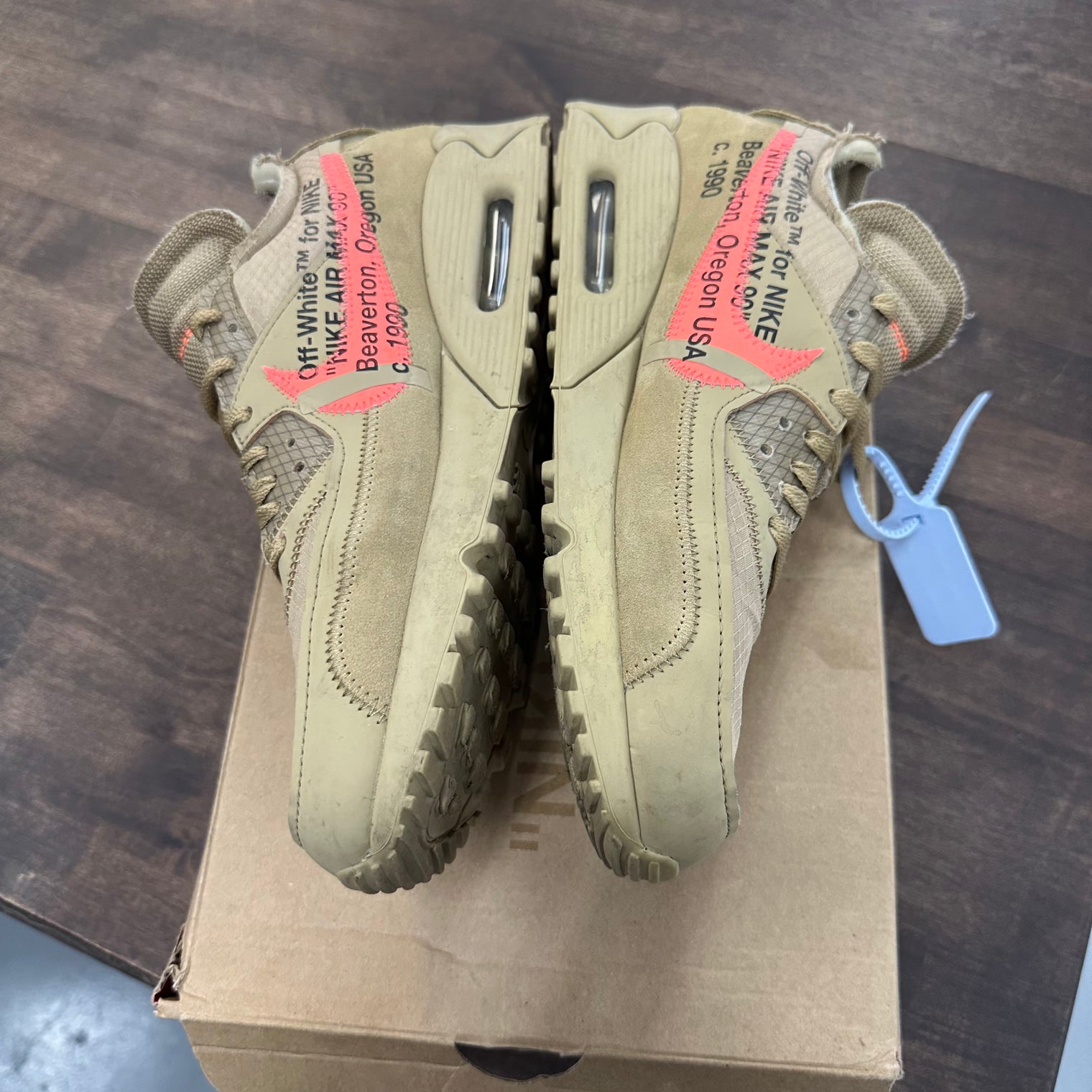 Off White Desert Ore Air Max 90 (USED)