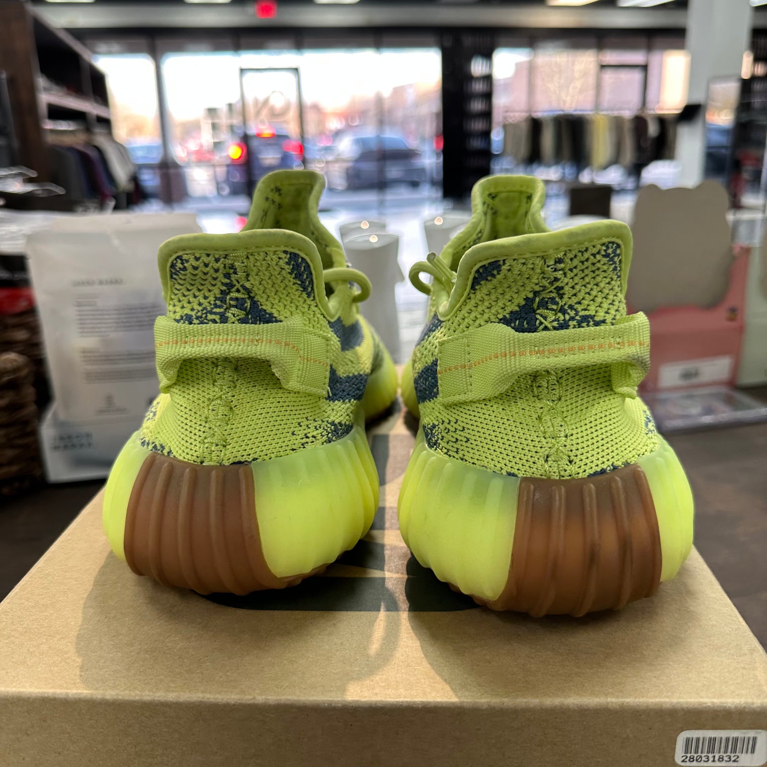 Semi Frozen Yellow Yeezy 350 (USED)