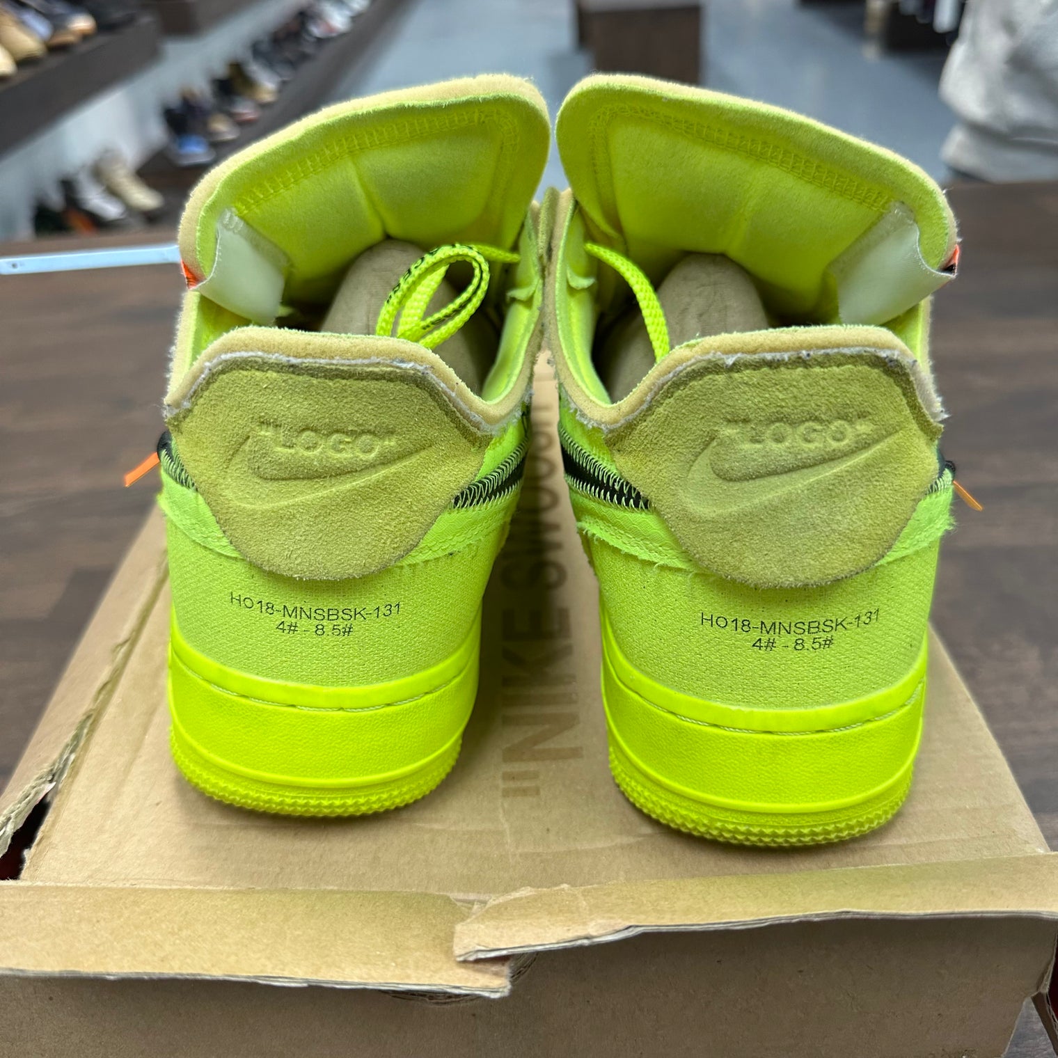 Off White Volt Air Force 1 (USED)