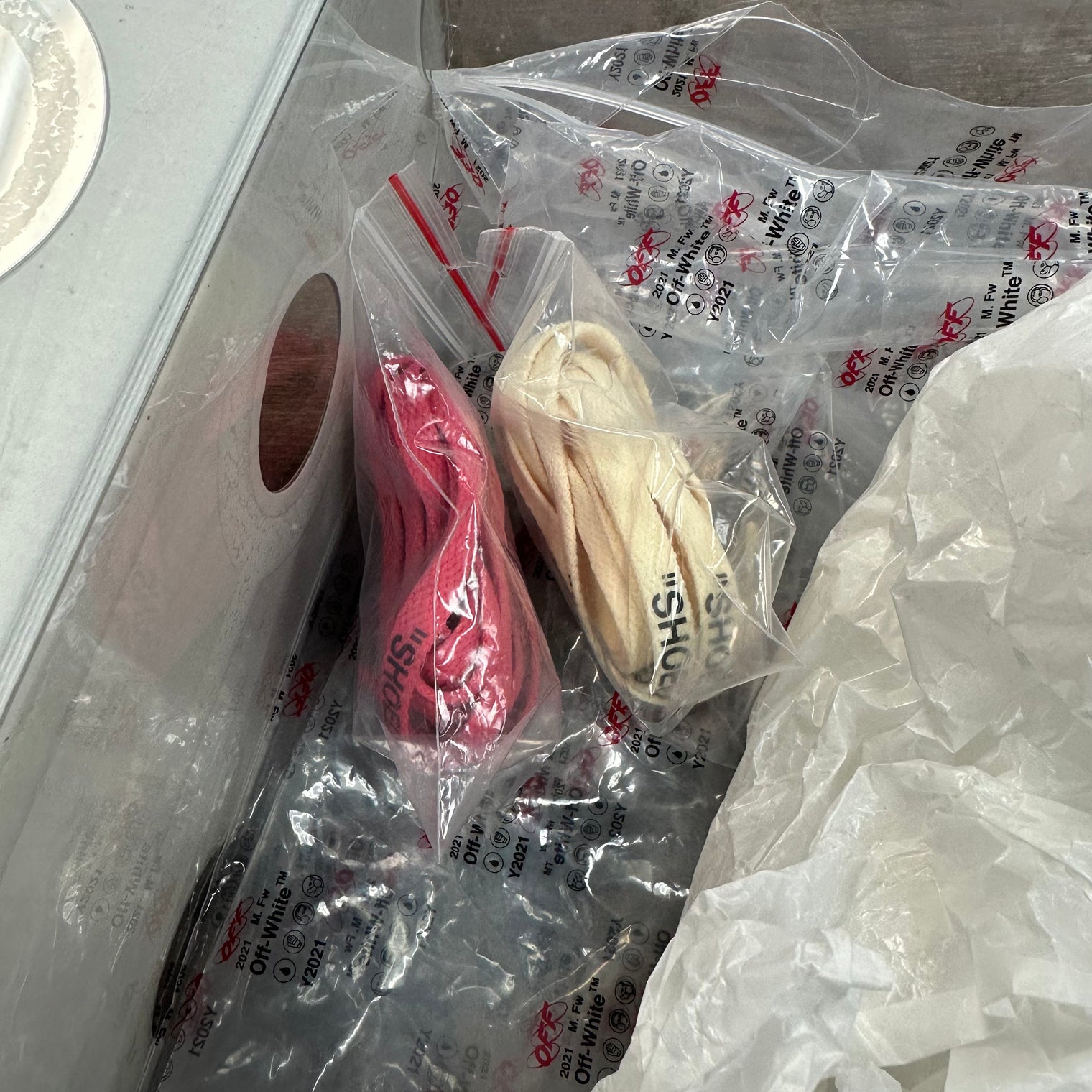Off-White Varsity Red White Jordan 2 Low (USED)