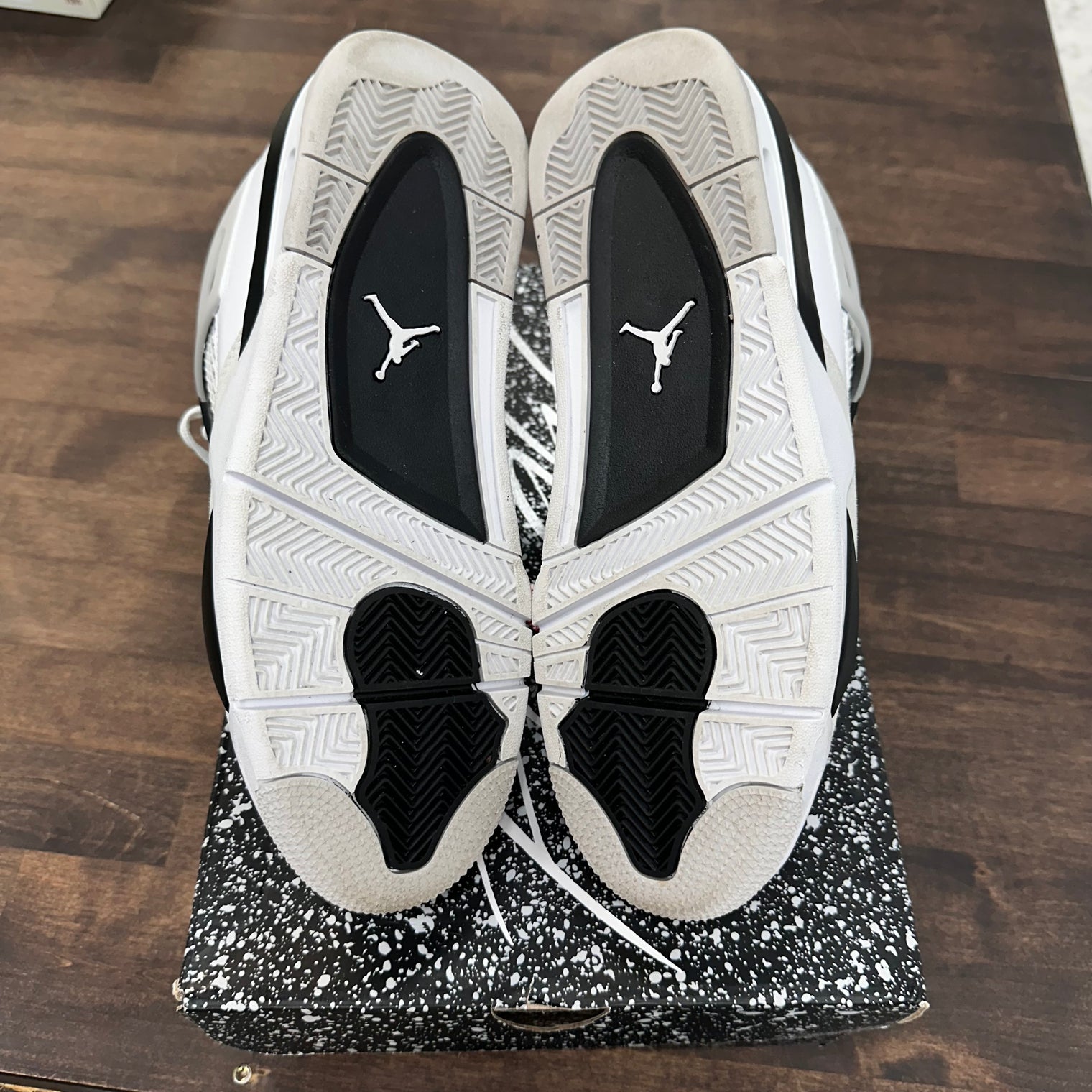 Military Black Jordan 4 (USED,No Box)