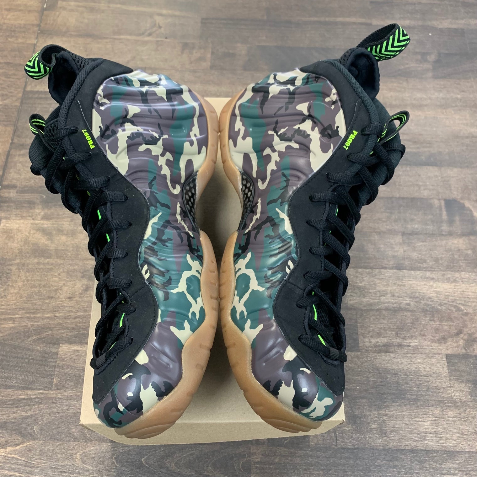 Pro Army Camo Nike Foamposite (USED,No Box)