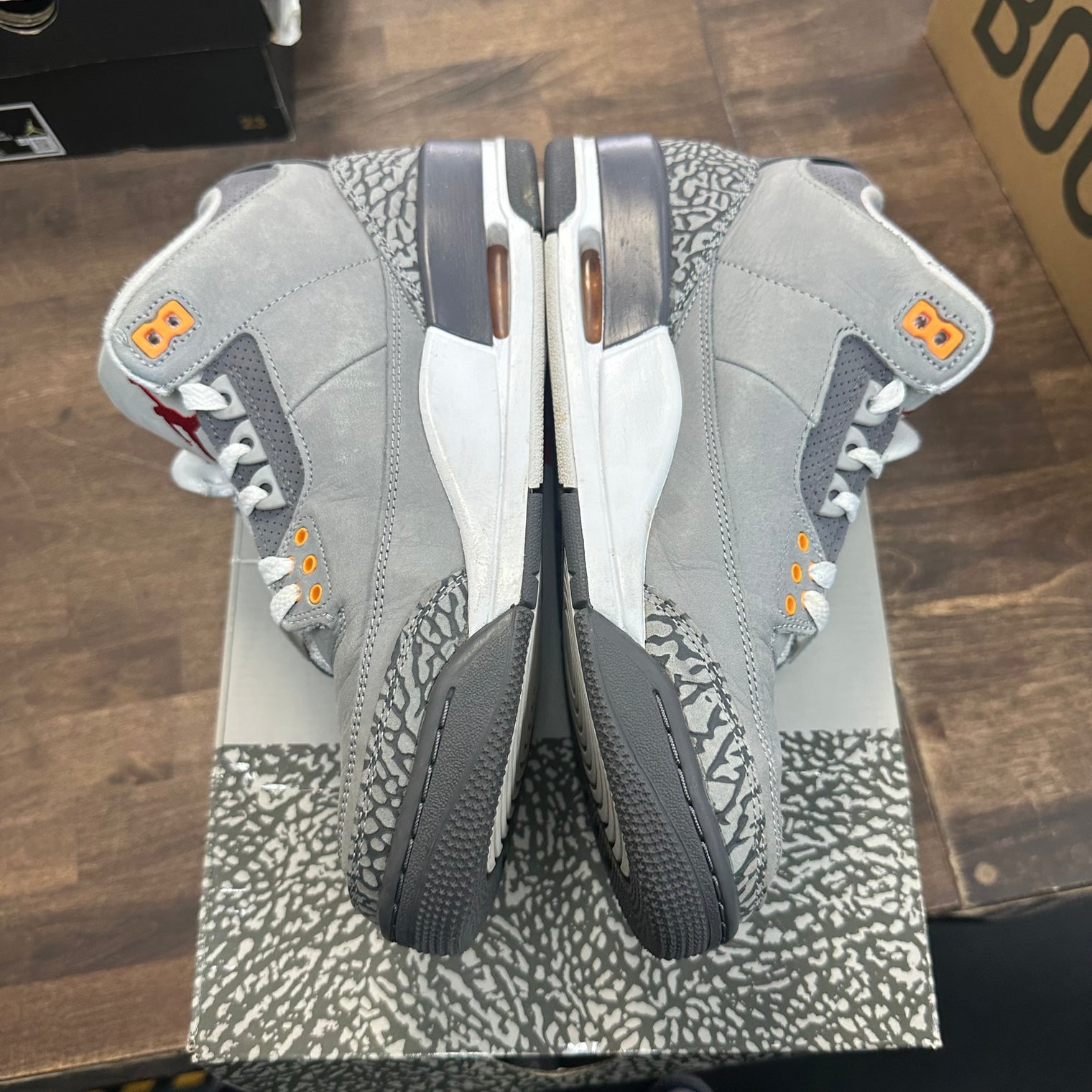 Cool Grey Jordan 3 (USED)
