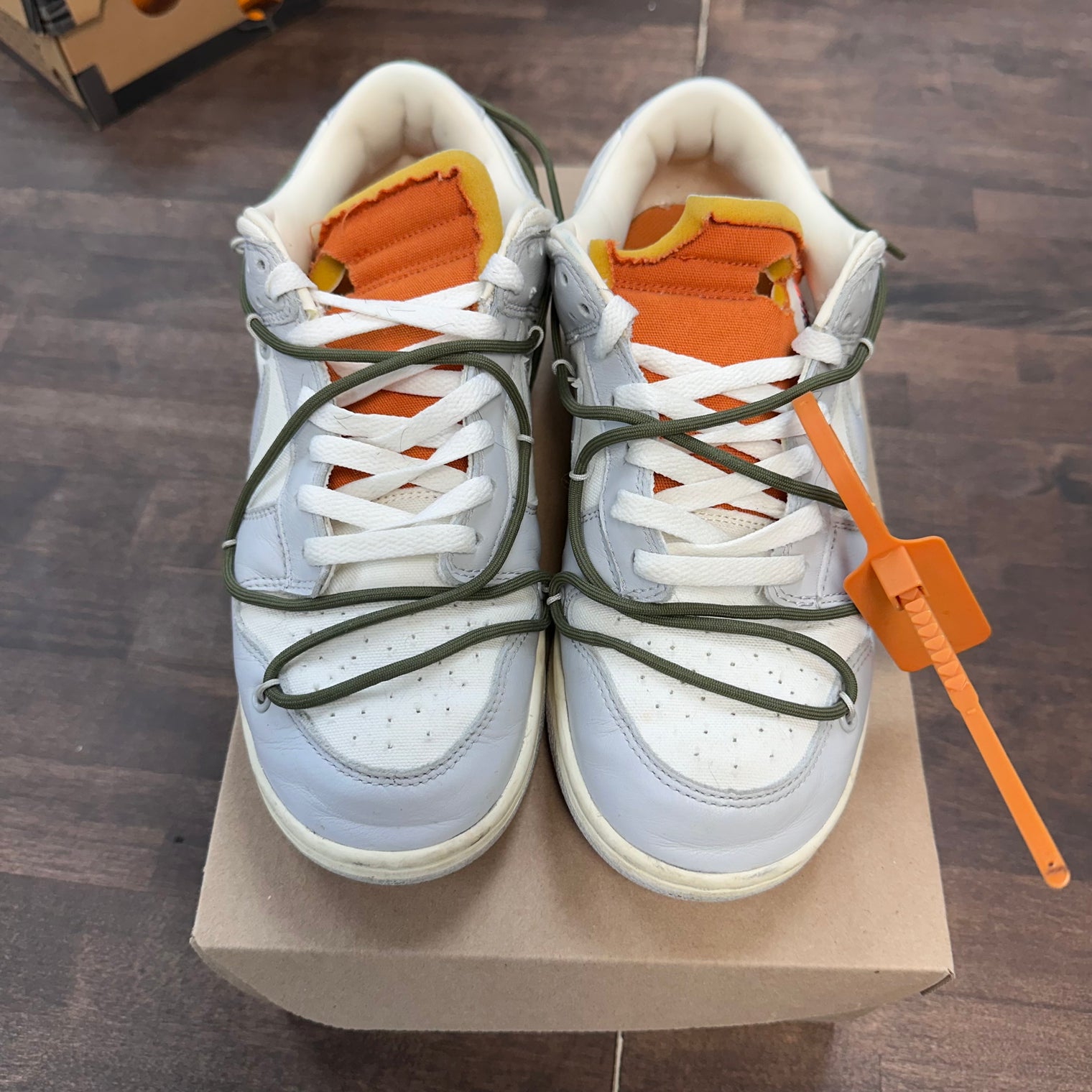 Lot 22 of 50 Off-White Dunk Low (USED, No Box)