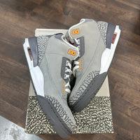 Cool Grey Jordan 3 (USED)